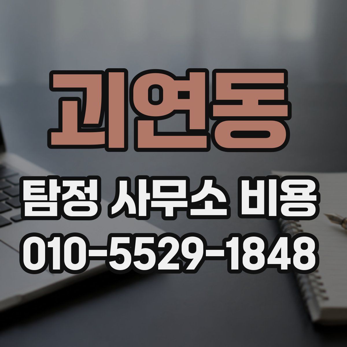 괴연동 탐정 사무소 비용