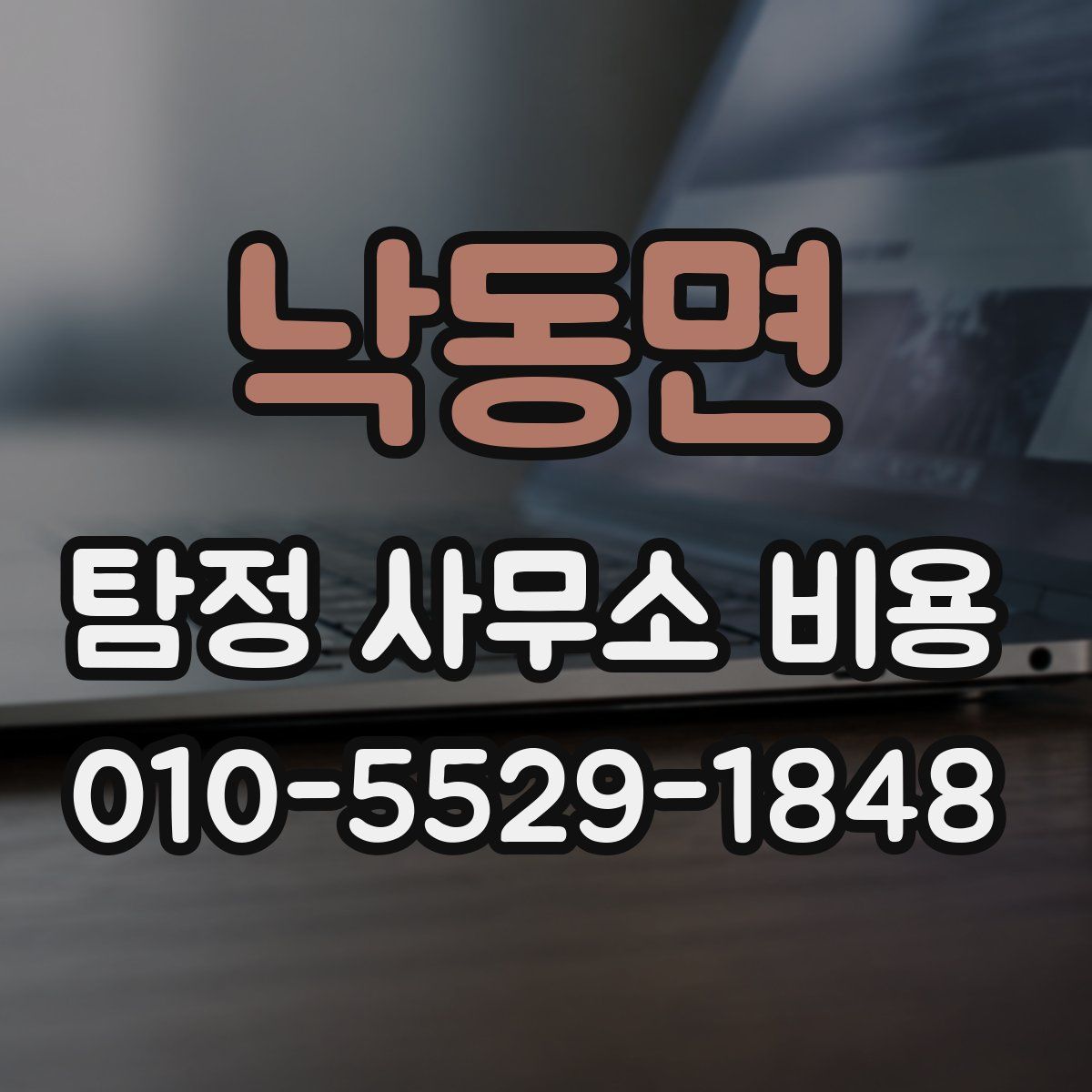 낙동면 탐정 사무소 비용