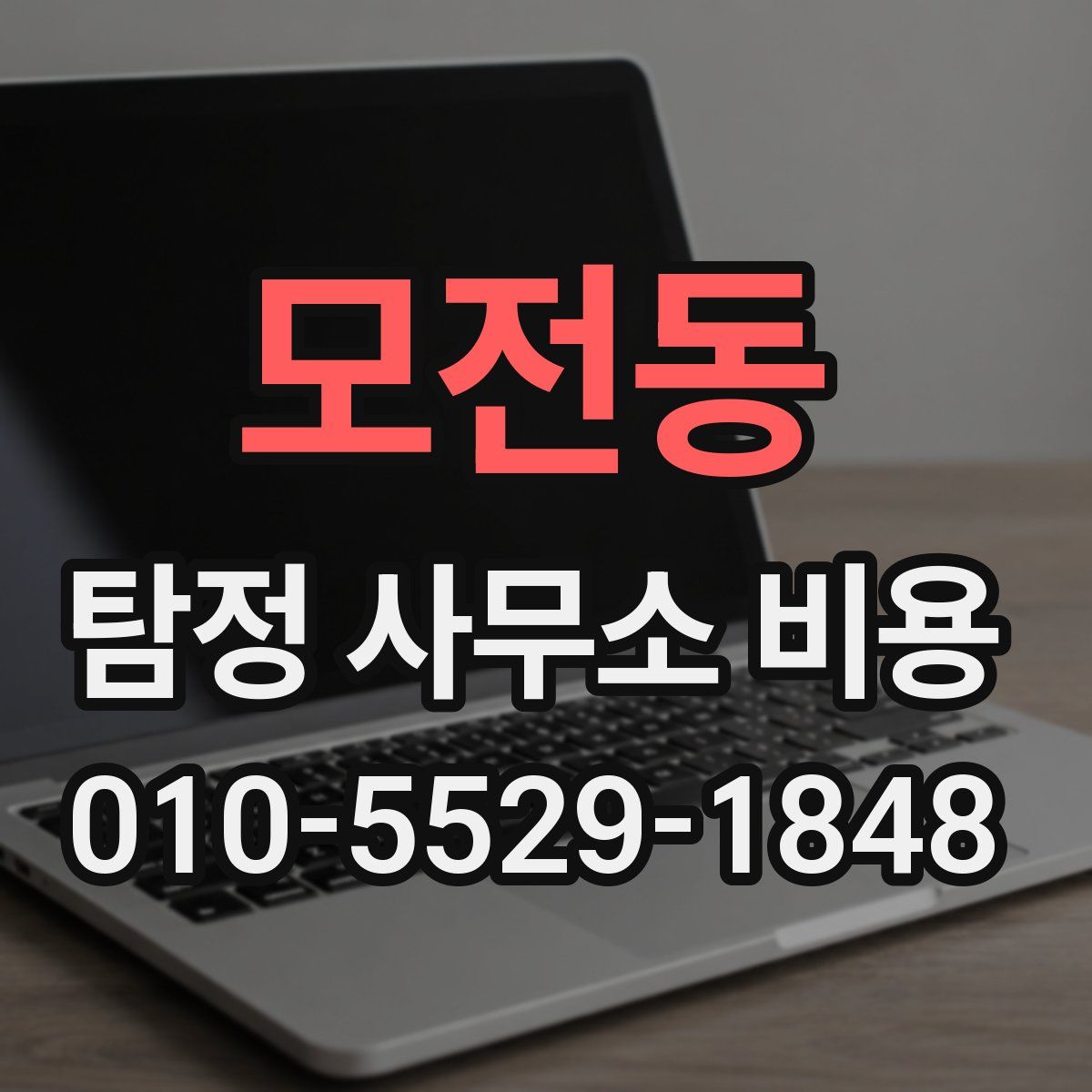 모전동 탐정 사무소 비용