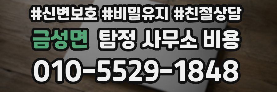 금성면 탐정 사무소 비용