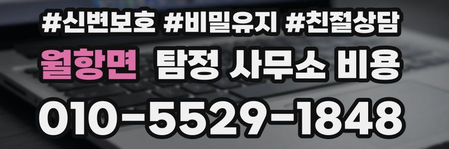 월항면 탐정 사무소 비용