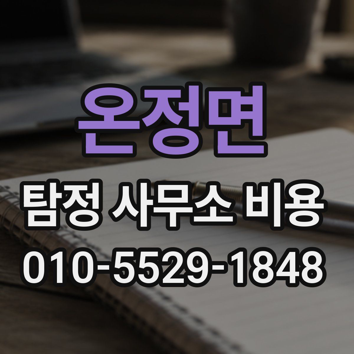 온정면 탐정 사무소 비용