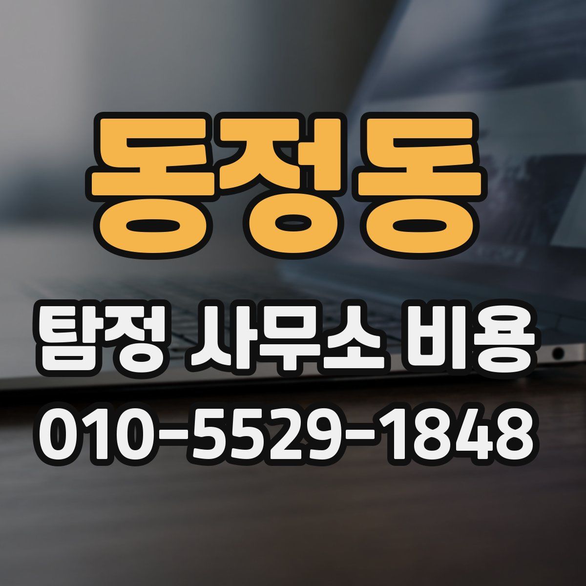 동정동 탐정 사무소 비용