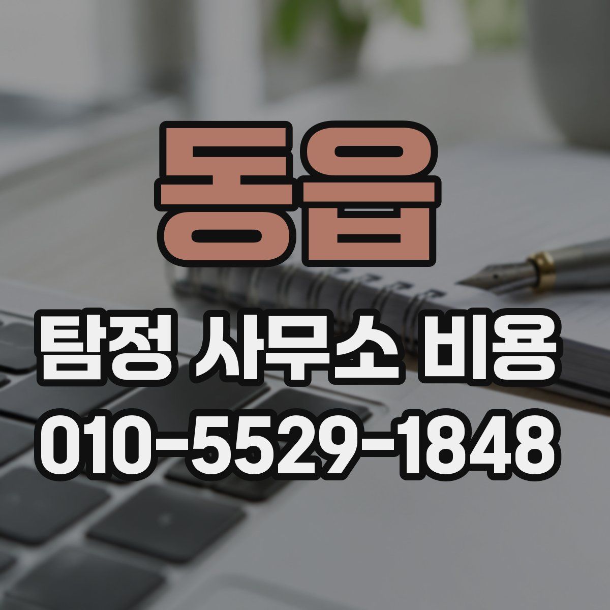 동읍 탐정 사무소 비용