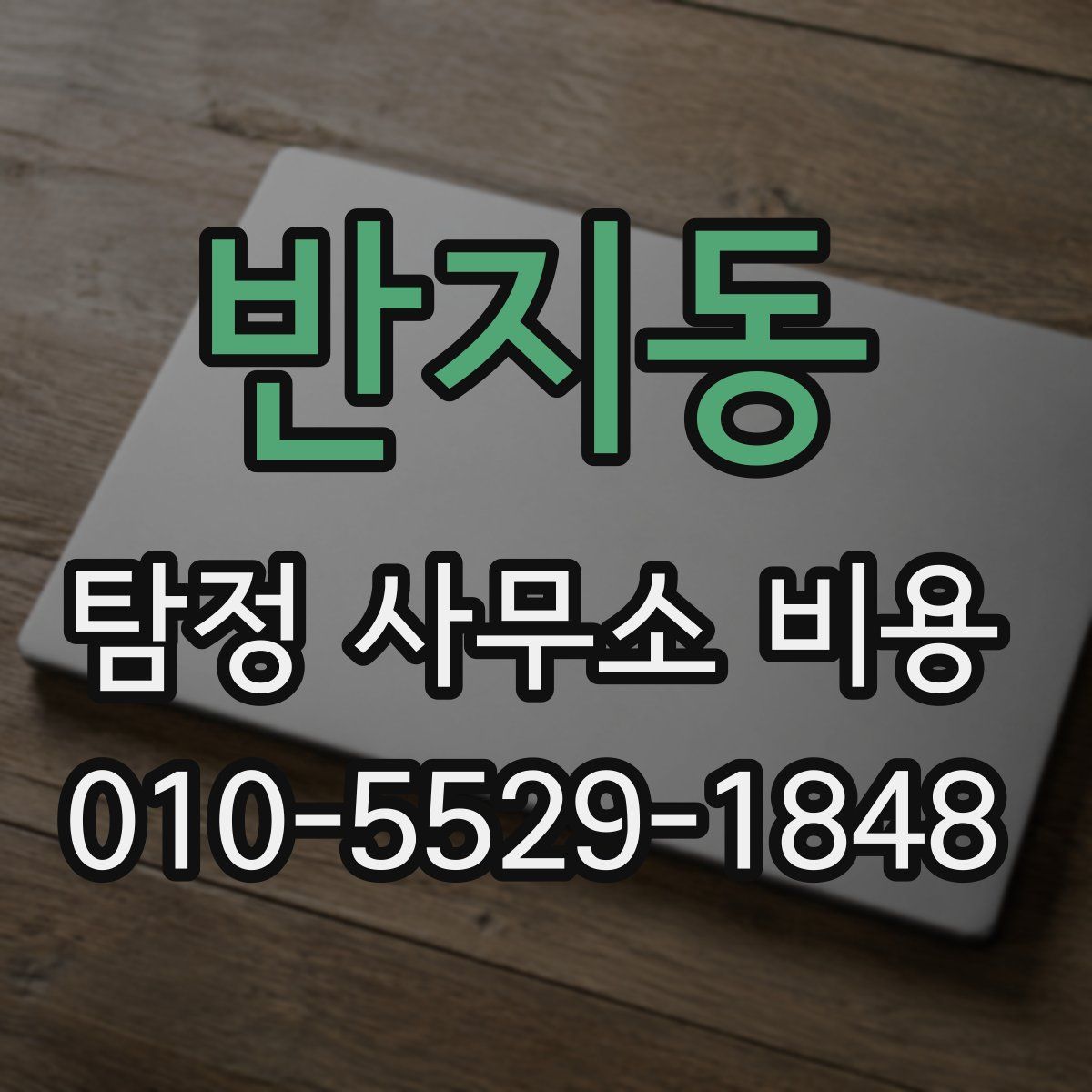 반지동 탐정 사무소 비용
