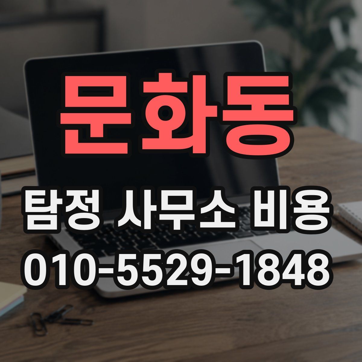 문화동 탐정 사무소 비용
