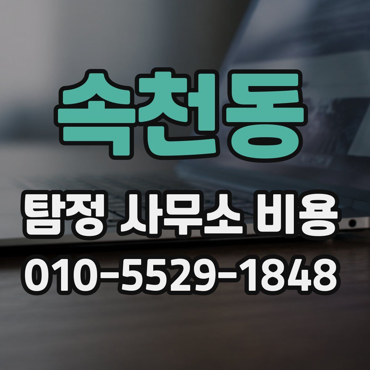 속천동 탐정 사무소 비용