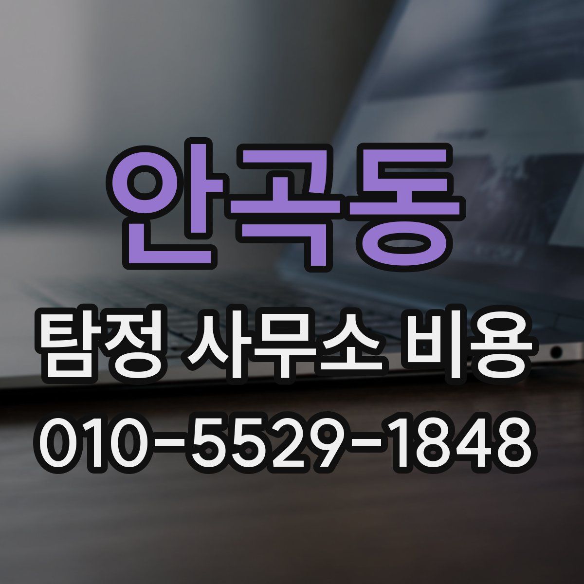 안곡동 탐정 사무소 비용