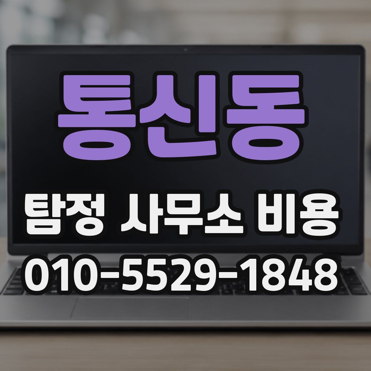 통신동 탐정 사무소 비용