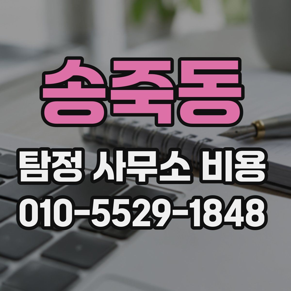 송죽동 탐정 사무소 비용
