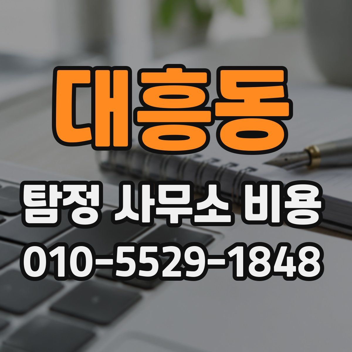 대흥동 탐정 사무소 비용