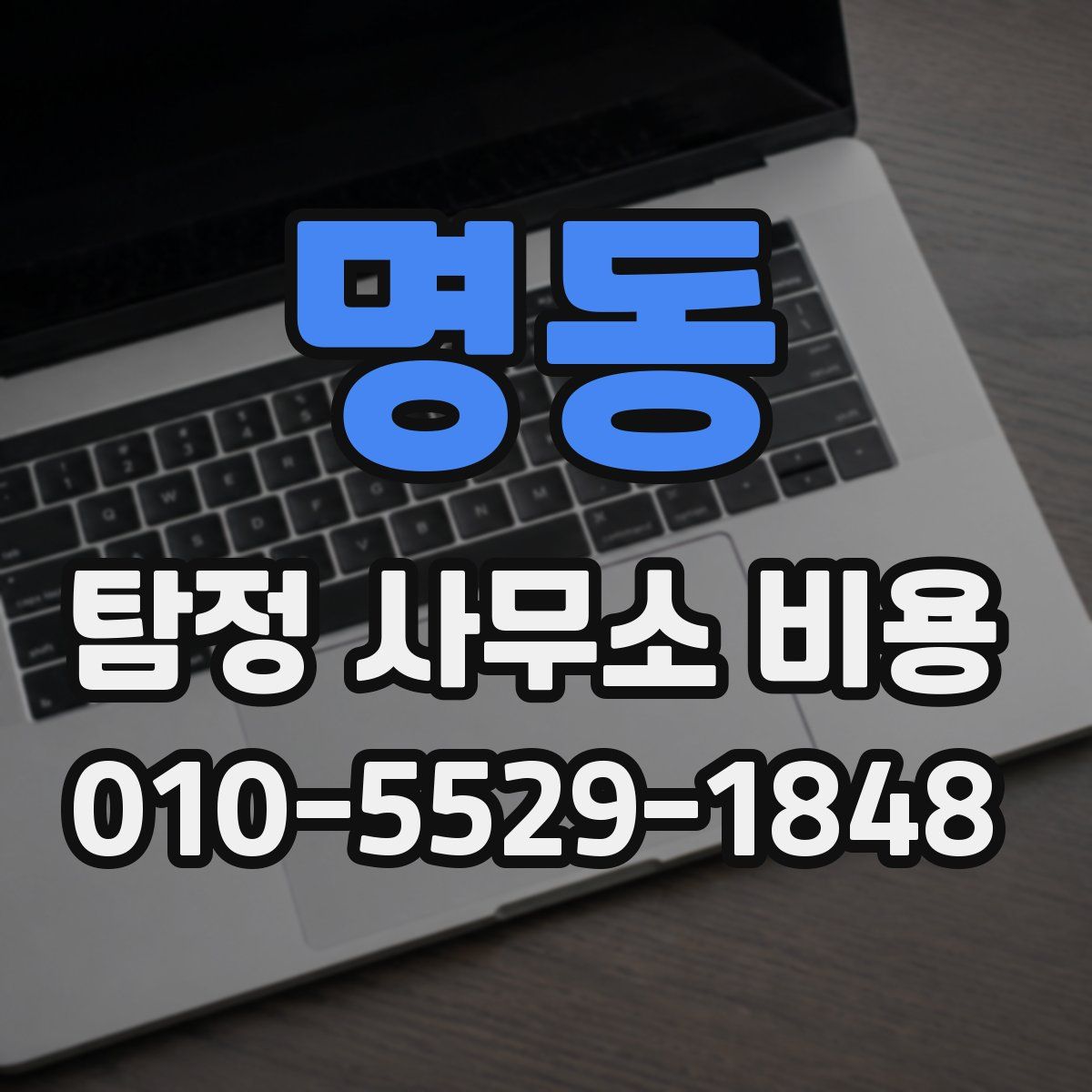 명동 탐정 사무소 비용