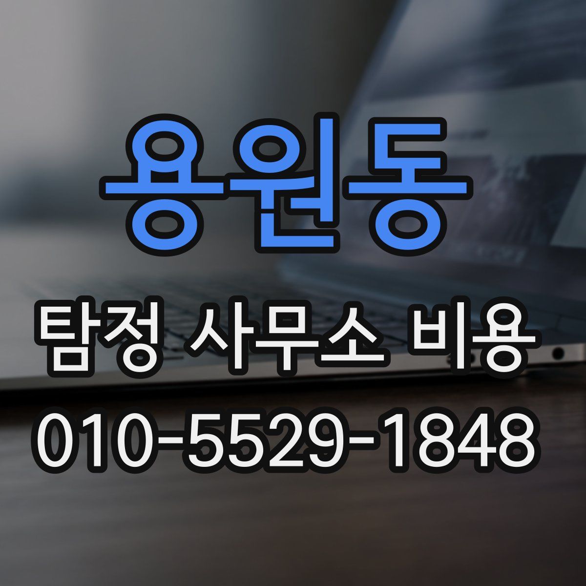 용원동 탐정 사무소 비용