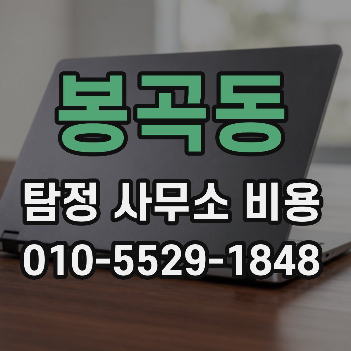 봉곡동 탐정 사무소 비용
