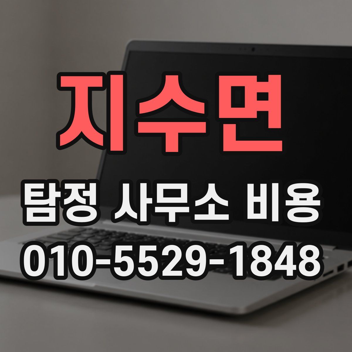 지수면 탐정 사무소 비용