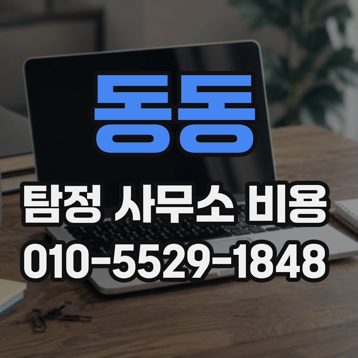 동동 탐정 사무소 비용