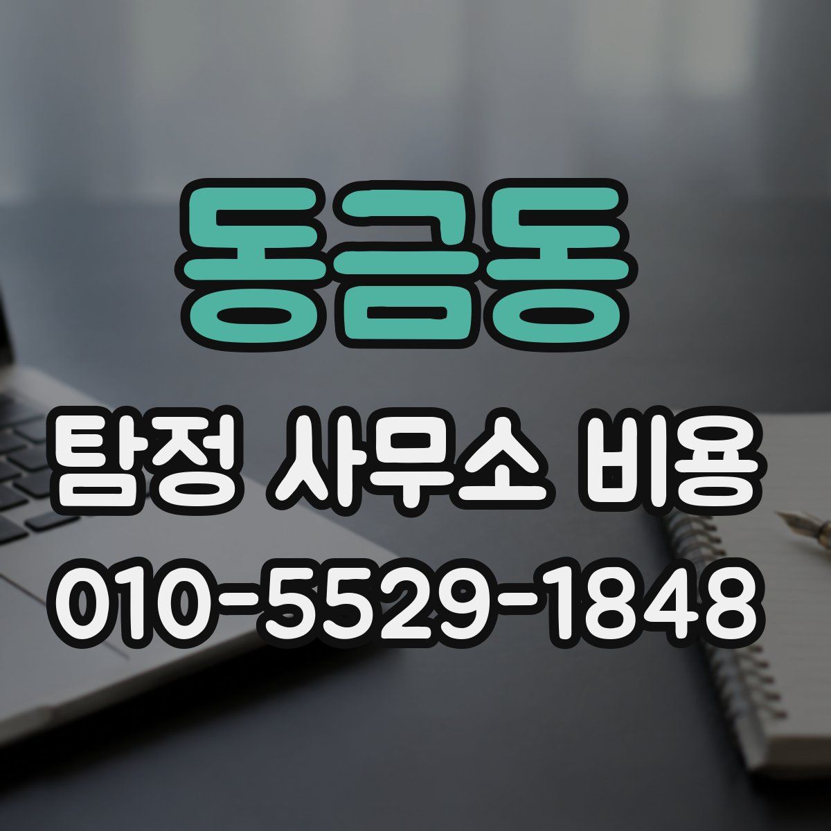 동금동 탐정 사무소 비용