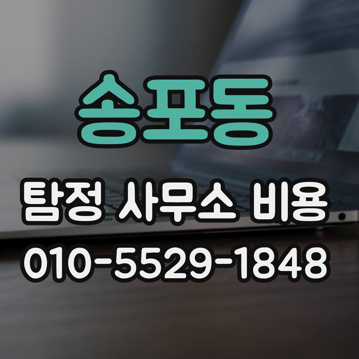 송포동 탐정 사무소 비용