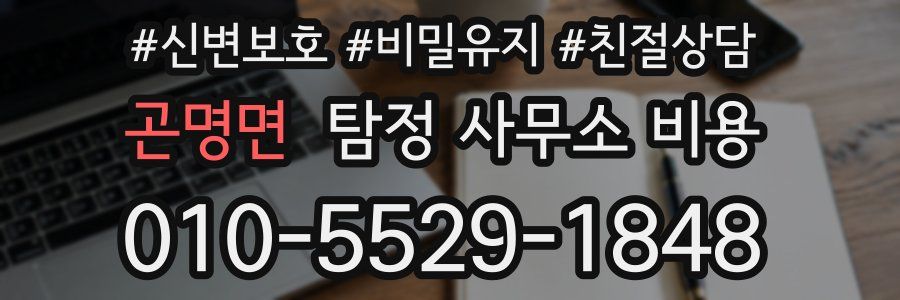 곤명면 탐정 사무소 비용