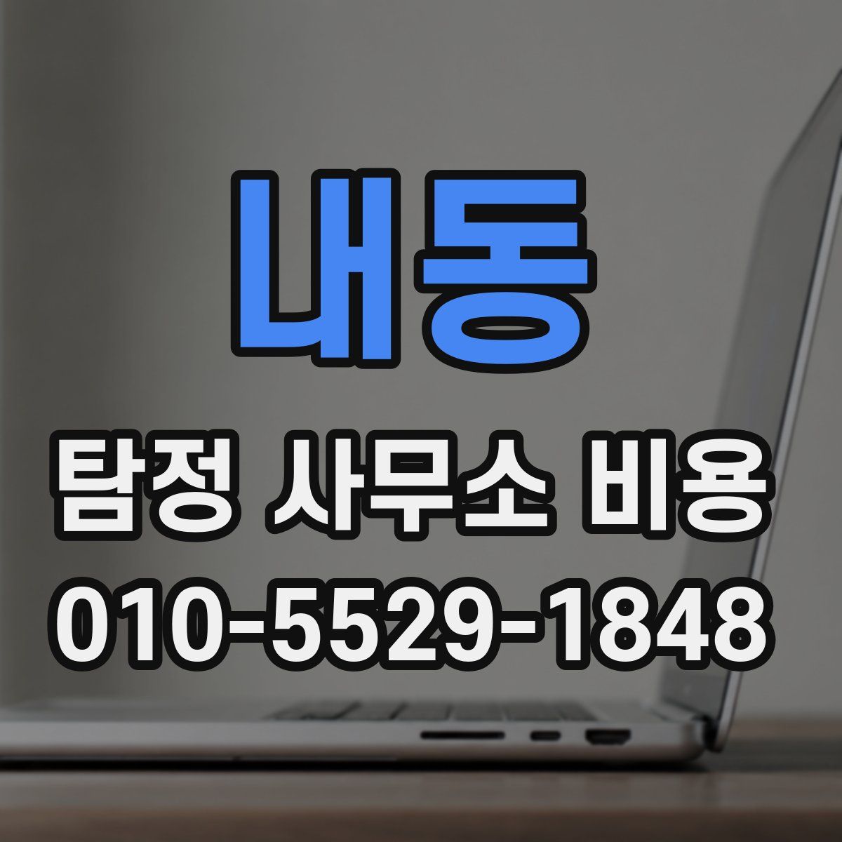 내동 탐정 사무소 비용