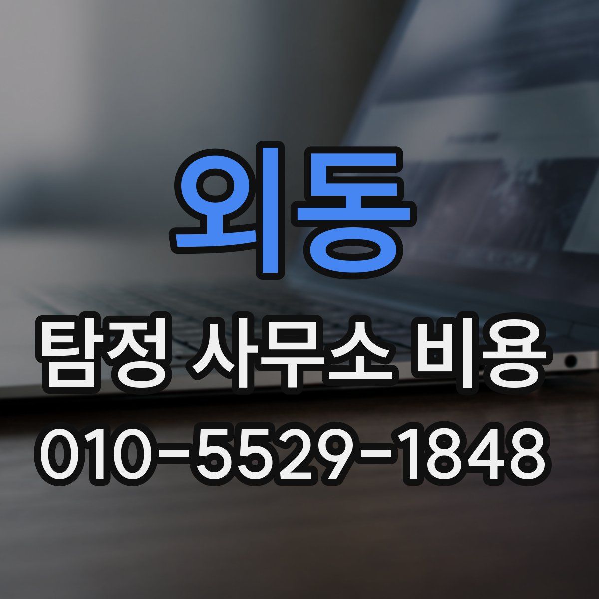 외동 탐정 사무소 비용