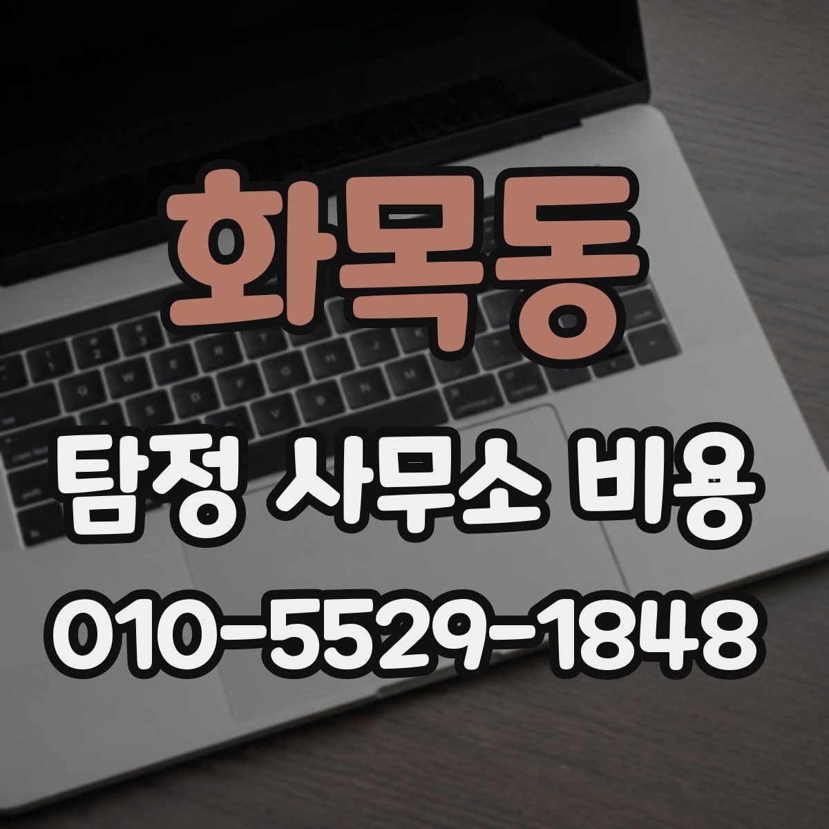화목동 탐정 사무소 비용