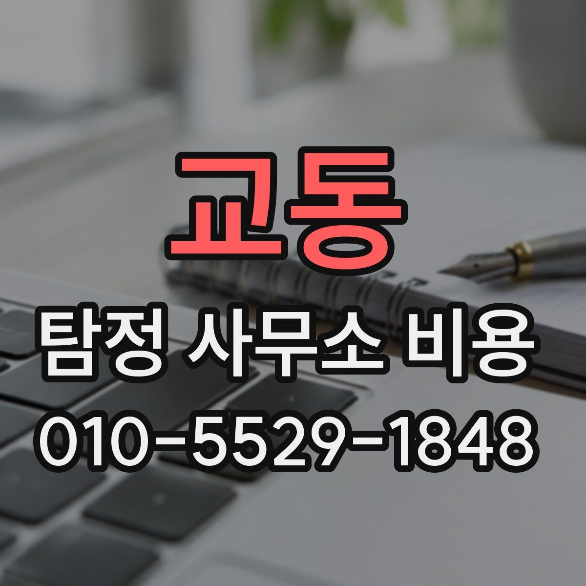 교동 탐정 사무소 비용