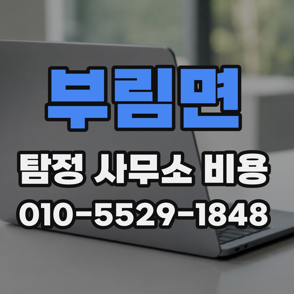 부림면 탐정 사무소 비용