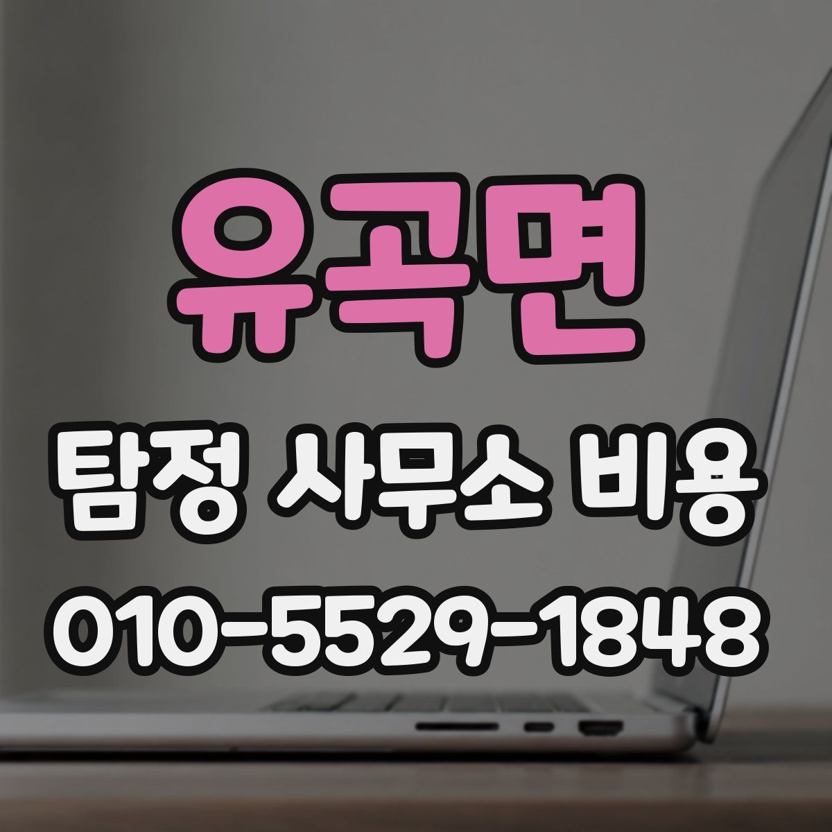 유곡면 탐정 사무소 비용