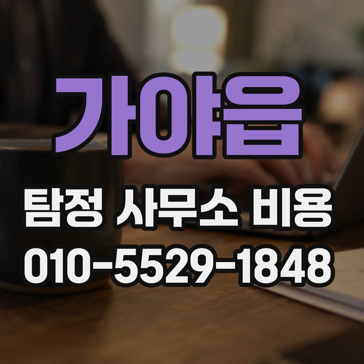 가야읍 탐정 사무소 비용