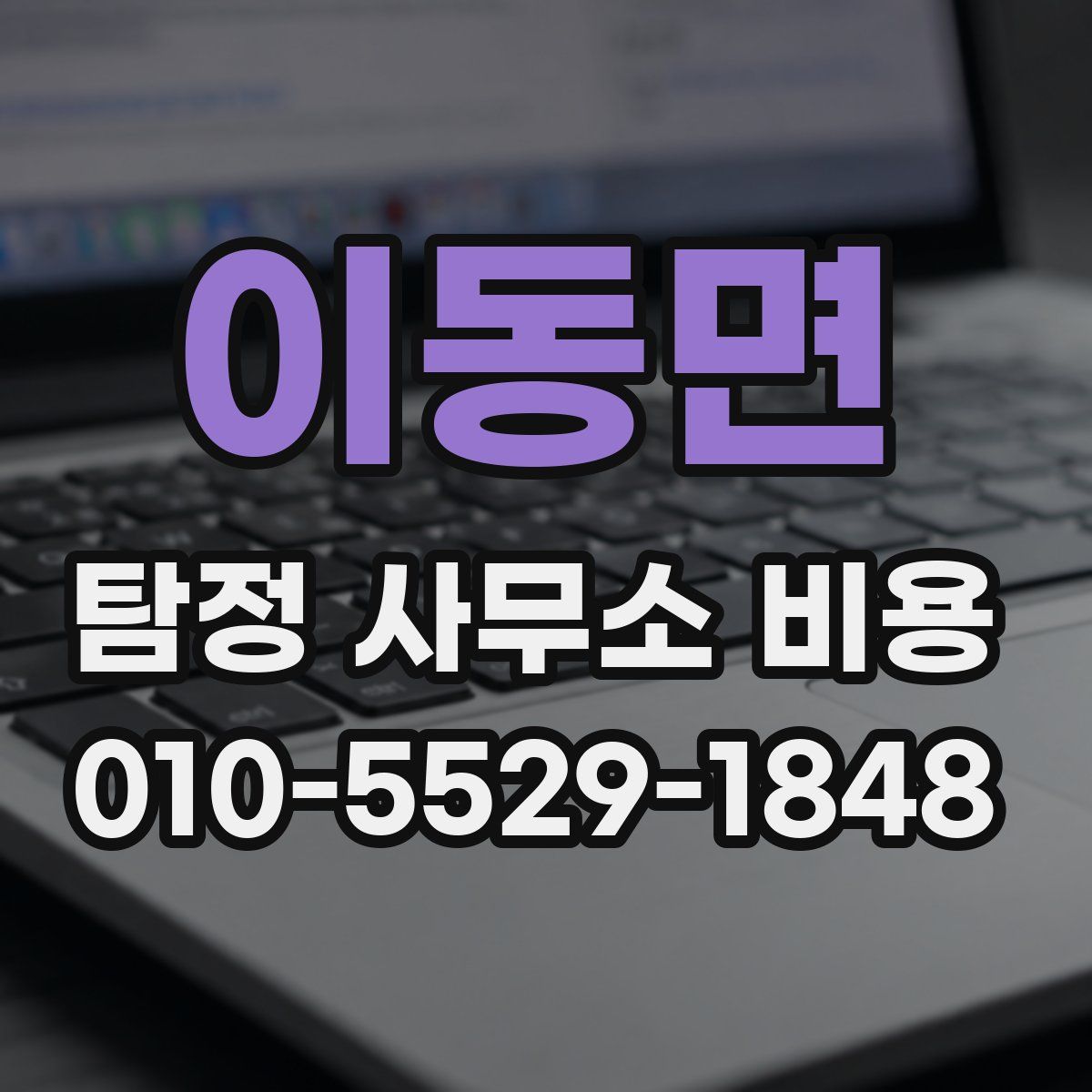 이동면 탐정 사무소 비용