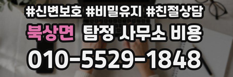 북상면 탐정 사무소 비용
