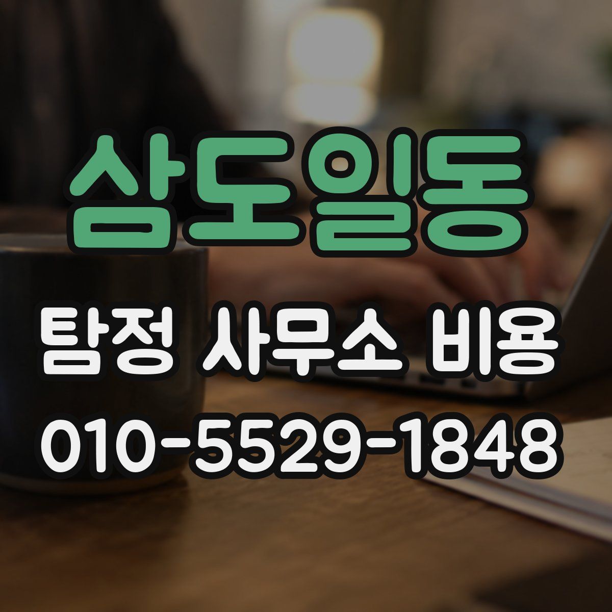 삼도일동 탐정 사무소 비용