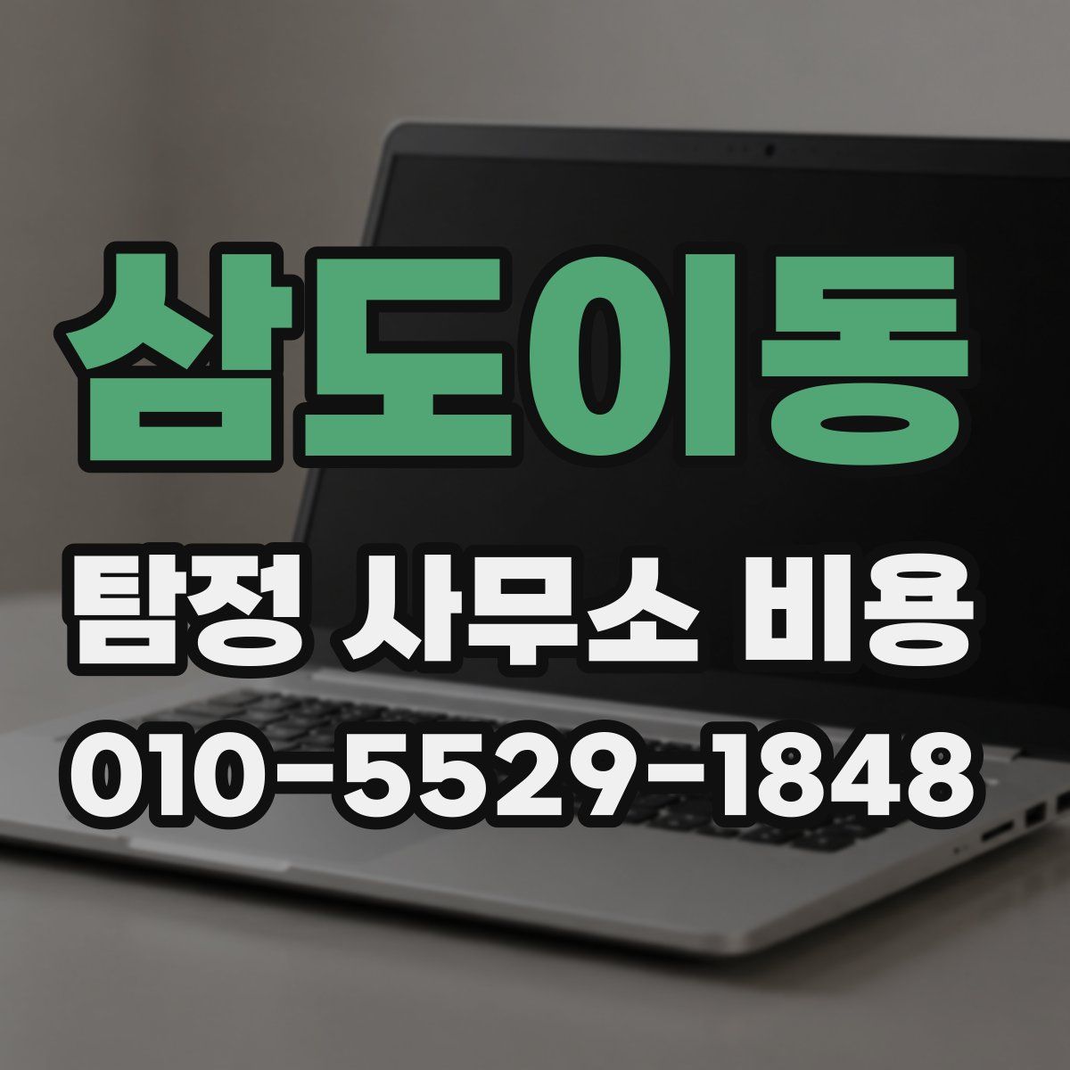 삼도이동 탐정 사무소 비용