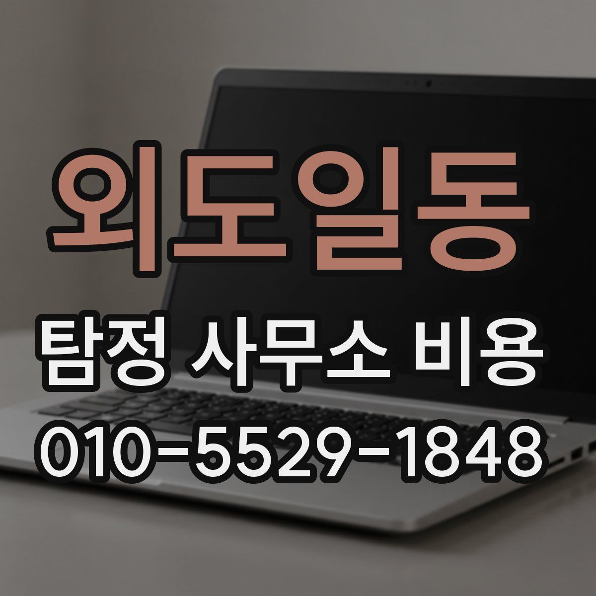 외도일동 탐정 사무소 비용