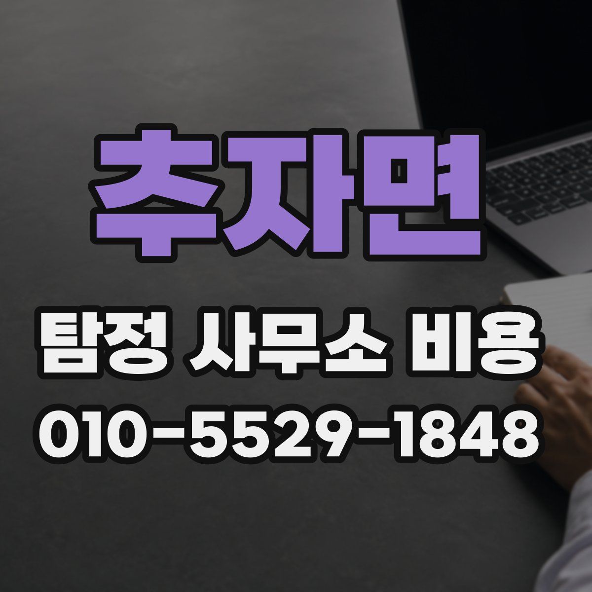 추자면 탐정 사무소 비용