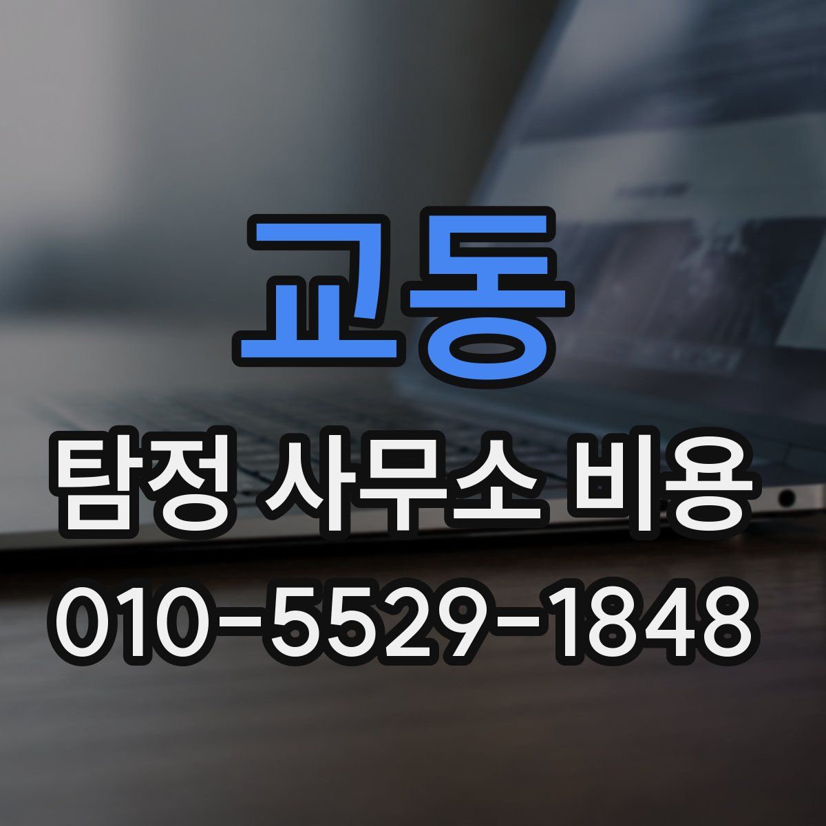 교동 탐정 사무소 비용
