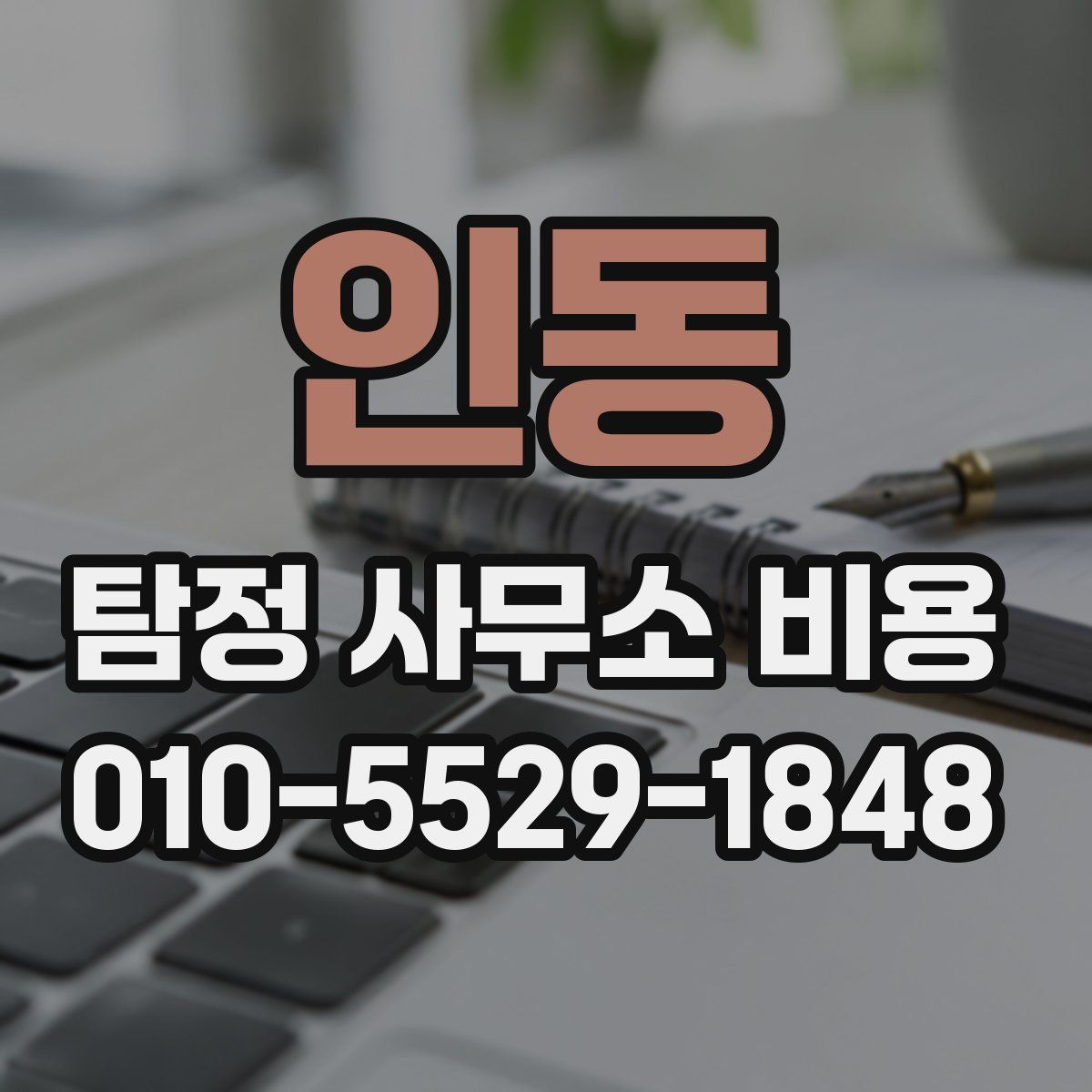 인동 탐정 사무소 비용