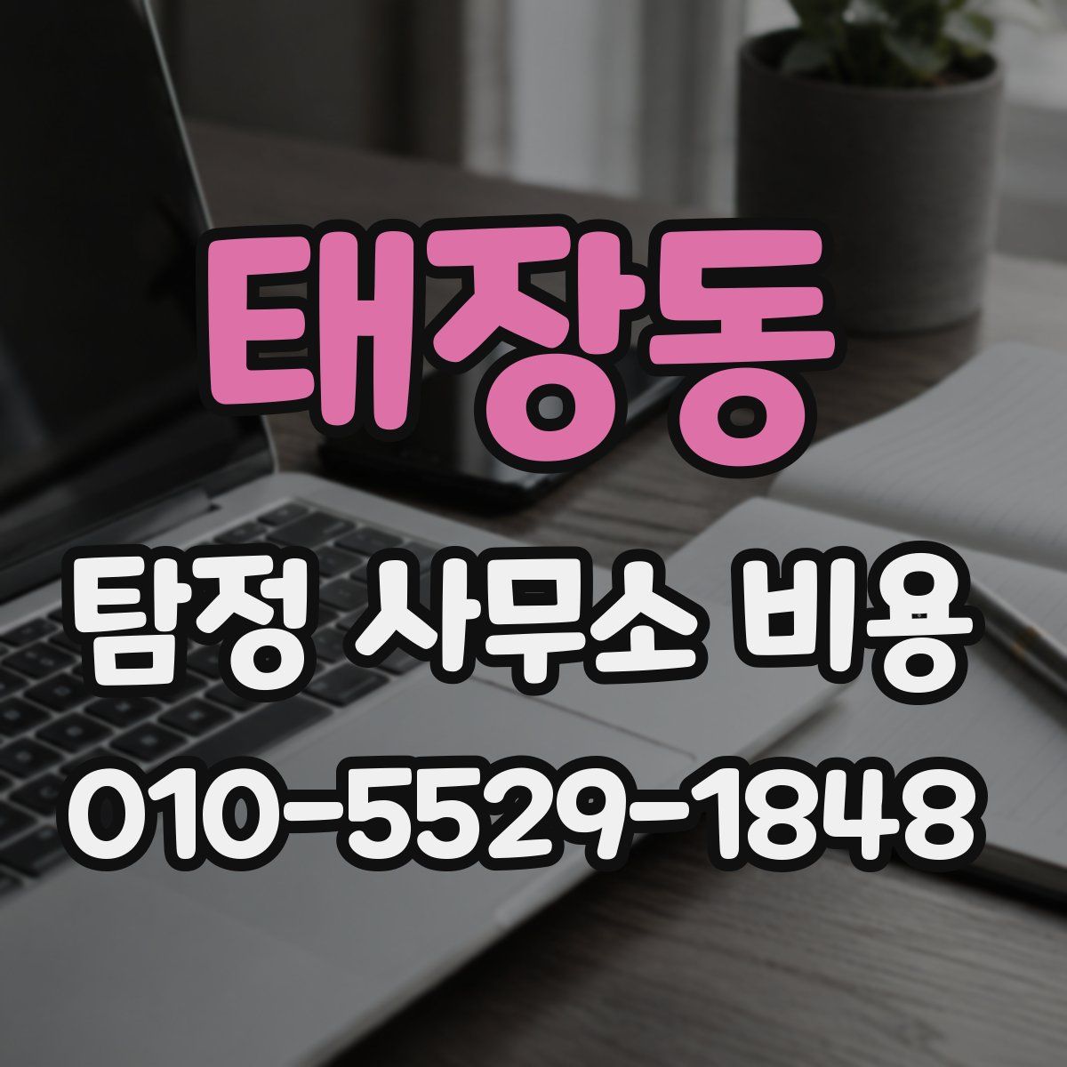 태장동 탐정 사무소 비용