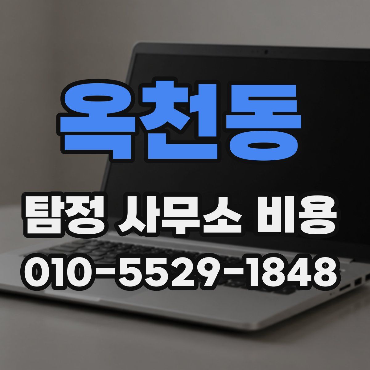 옥천동 탐정 사무소 비용