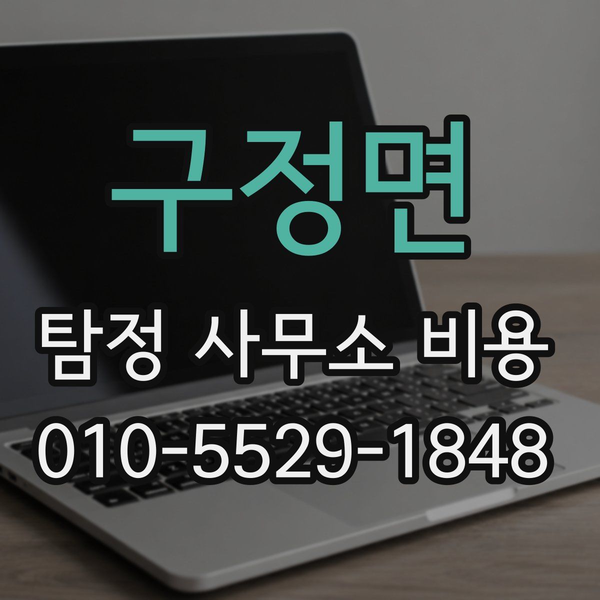 구정면 탐정 사무소 비용