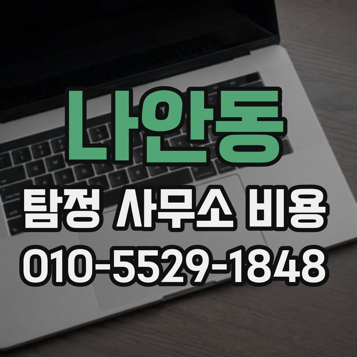 나안동 탐정 사무소 비용