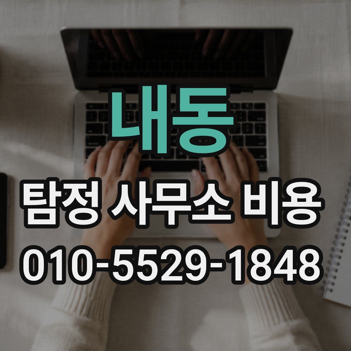 내동 탐정 사무소 비용