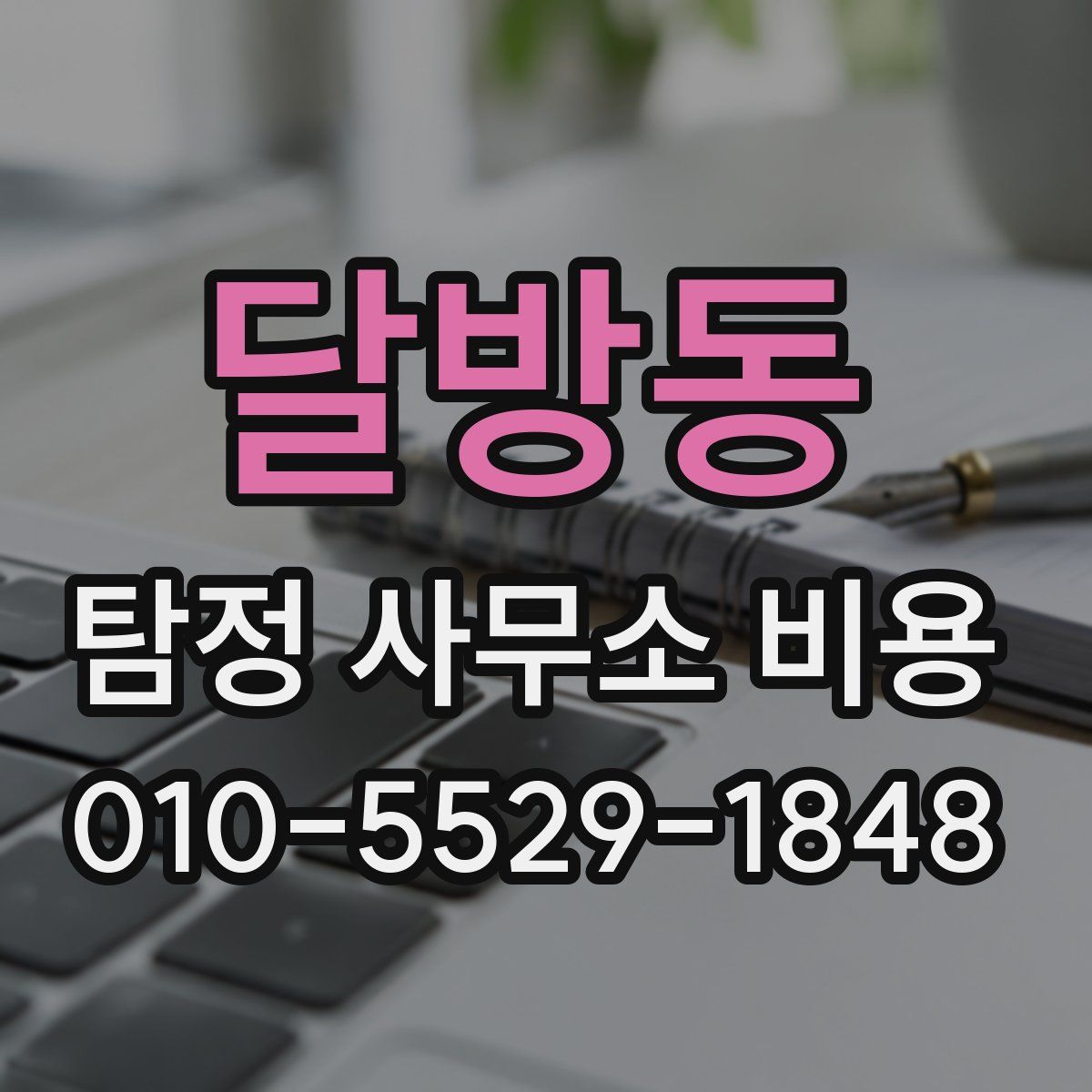 달방동 탐정 사무소 비용