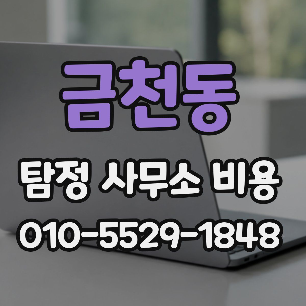 금천동 탐정 사무소 비용