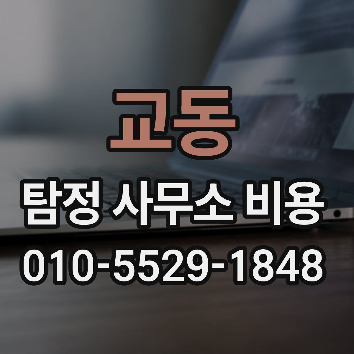교동 탐정 사무소 비용