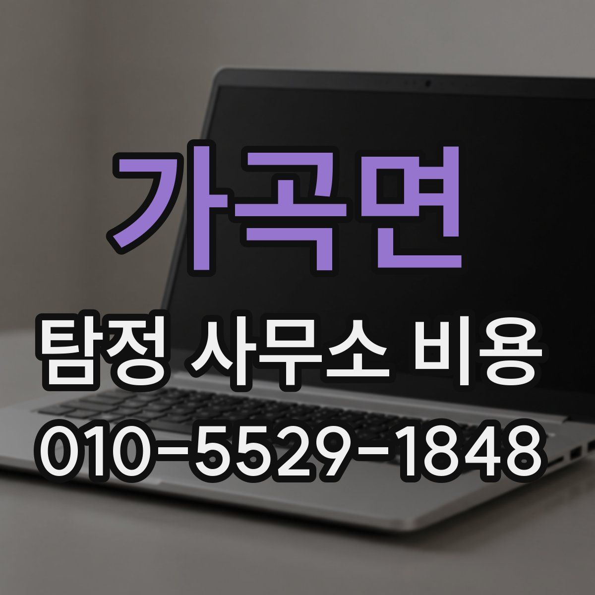 가곡면 탐정 사무소 비용