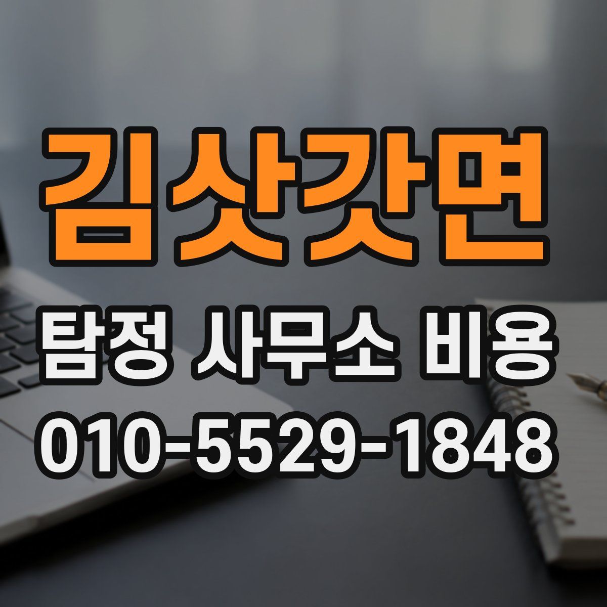 김삿갓면 탐정 사무소 비용