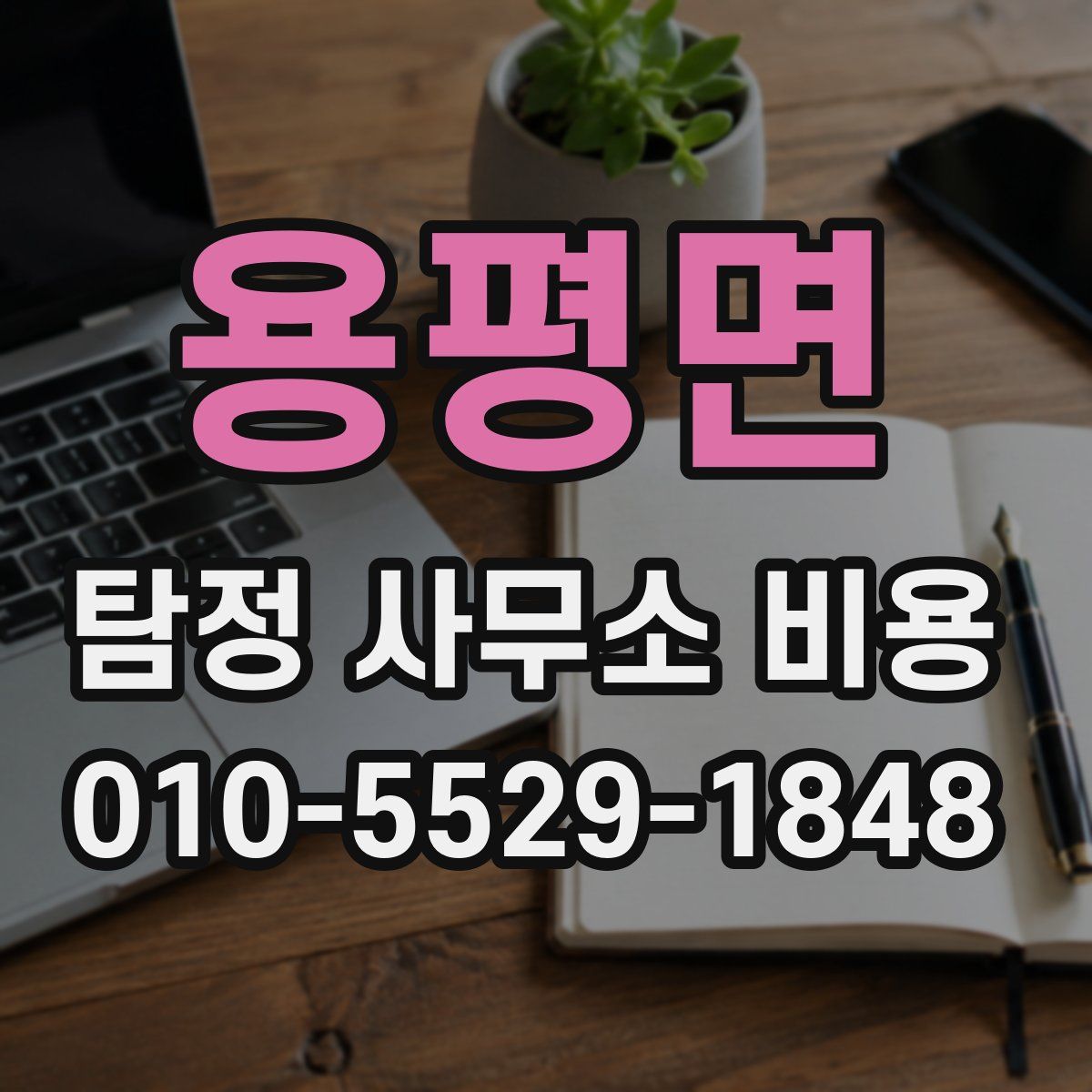 용평면 탐정 사무소 비용