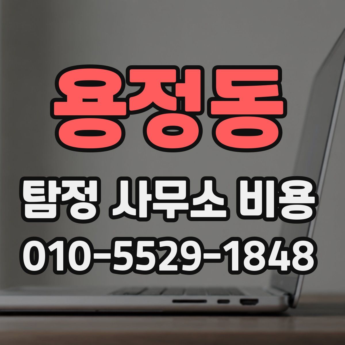 용정동 탐정 사무소 비용